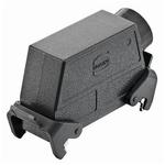 Hood 90° 24B Shell Size Powder Aluminum Die Cast Double Lock Han®