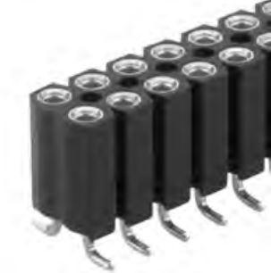 Fischer Elektronik-BL 16 SMD 067 04 B SM 连接器插头及 PCB 插座 Conn Socket Strip SKT 4 POS 2.54mm Solder ST SMD Magazine