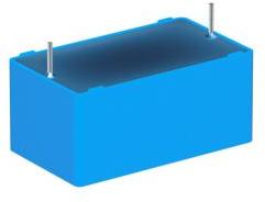 TDK-B32676T8155K Capacitor Film Cap Film 1.5uF 875V PP 10%( 41.5 X 24 X 15mm) Radial Plastic Rectangular Can 37.5mm 0.0262 Ohm 105°C Automotive Bulk