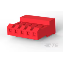 TE Connectivity-3-640428-5 Embases de raccordement et réceptacles PCB Conn IDC Connector F 5Power POS 3.96mm IDT RA Cable Mount Bag/Box