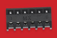 Molex-448120002 Steckverbinderleisten und Leiterplattenbuchsen Conn Socket Strip RCP 2 POS 2.54mm Solder ST Thru-Hole KK Tray
