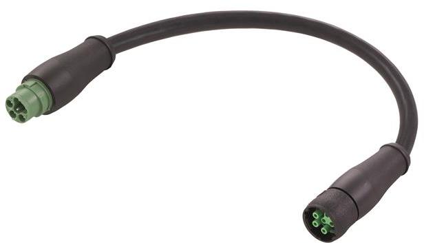 HARTING-21342829642010 null Size 15 6-Pole Straight to Straight, Male to Female PUR 2.5mm² 1.0m