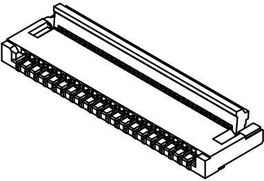 Molex-502350-2310 Steckverbinder, FFC-FPC 0.3 FPC Connector