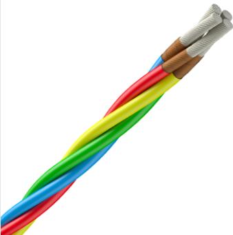 Nexans-EN2267-009B004P Cavo a più conduttori Multi-Conductor Cable 2Conductors 22AWG 2.2mm 600VAC