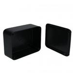 Black Acrylonitrile Butadiene Styrene UL94-5VA Enclosure