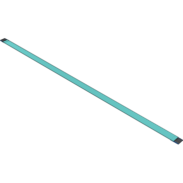 Samtec-FJ-05-D-07.87-4 Flachband Kabelbaugruppen Cable Assembly 0.199m 1mm 5 to 5POS FFC to FFC Bulk