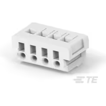 TE Connectivity-175778-4 Custodia filo connettore dedicato Conn Housing RCP 4 POS 2mm Crimp ST Cable Mount Natural