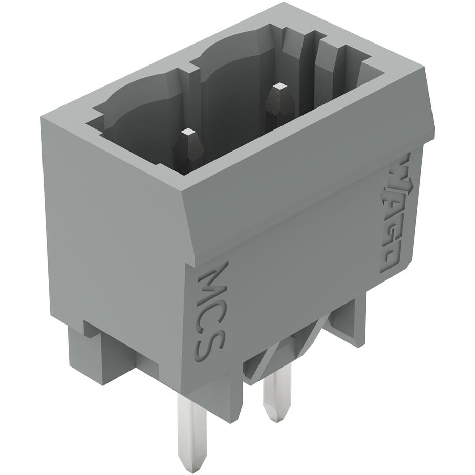 WAGO-231-132/001-000 连接器插头及 PCB 插座 Conn Shrouded Header HDR 2 POS 5mm Solder ST Thru-Hole Box