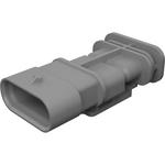 Conn Housing PL 4 POS 4mm Crimp ST Cable Mount Light Gray MXP120 Sealed Bag