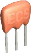 ECS Inc International-L10.7MA20A Filtri in ceramica Ceramic Filters Band Pass 10.7MHz 4dB 330Ohm Thru-Hole 3Pin
