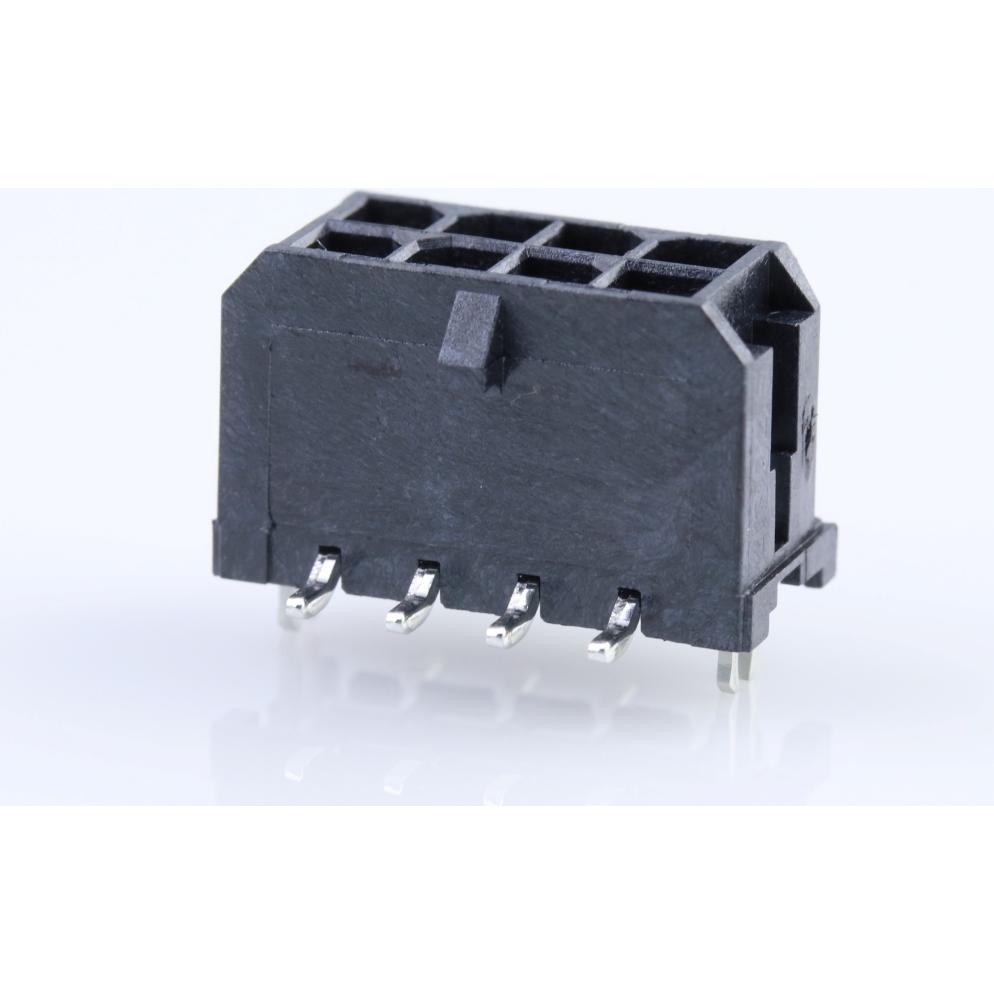 Molex-0430450816 Steckverbinderleisten und Leiterplattenbuchsen Conn Wire to Board HDR 8 POS 3mm Solder ST Top Entry SMD Micro-Fit 3.0 T/R