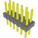 Conn Unshrouded Header HDR 12 POS 2.54mm Solder ST Top Entry Thru-Hole Bulk