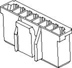 Molex-35572-1002 分立接线罩连接器 Conn Housing F 10 POS 2.5mm Crimp ST Cable Mount Bag