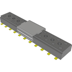 Conn Socket Strip SKT 22 POS 2mm Solder ST Top Entry SMD TIGER CLAW™ Tube