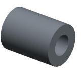 RAF Electronic Hardware-9126-75-B-12 Leiterplatten-Distanzscheiben und Träger Spacer Round Brass Zinc Clear Chromate