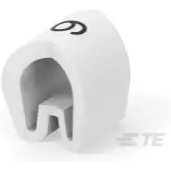 TE Connectivity-06173909 Marcatori dei cavi Cable Markers Pre-Marked Push On Polyvinyl Chloride White
