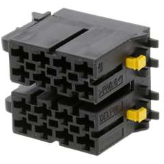 Delphi-15369085 Einzeladersteckverbinder, Gehäuse Conn Housing F 16 POS Crimp ST Cable Mount Black