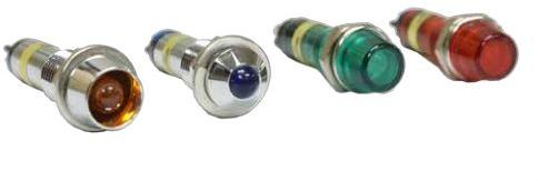 Dialight-6773135331F Panel Mount Indicators LED Panel Mount Indicator Uni-Color Red 1370mcd 2-Pin