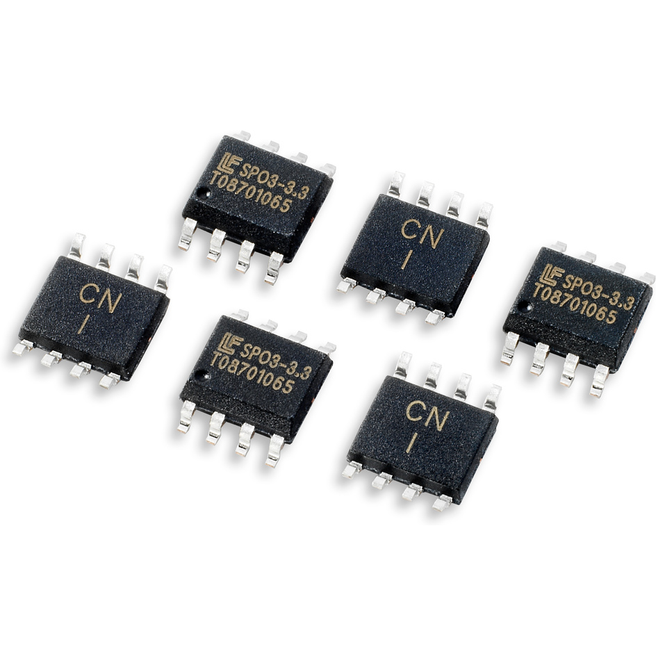 Littelfuse-SP03-3.3BTG ESD Suppressors ESD Suppressor Diode Array Bi-Dir 3.3V 8-Pin SOIC T/R