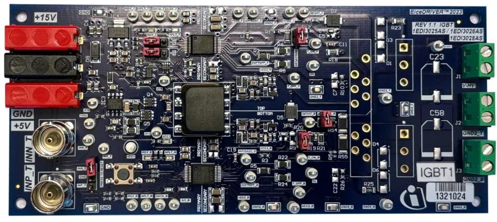 Infineon Technologies AG-1EDI302YASEVALBOARDTOBO1 电源管理开发电路板和套件 1EDI3025AS/1EDI3026AS Gate and Power Driver Evaluation Board