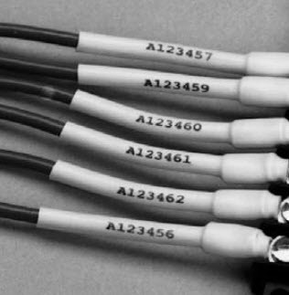 TE Connectivity-RNF-100-1/16-BK-SP-CS5004 Ajuste de calor Heat Shrink Tubing ST Flexible Polyolefin Black Single Spool