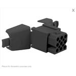 Conn Rectangular RCP 9 POS Crimp ST Cable Mount