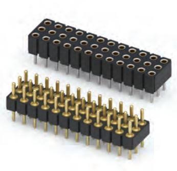 Mill-Max-804-10-009-10-002000 Steckverbinderleisten und Leiterplattenbuchsen Conn Unshrouded Header HDR 9 POS 2.54mm Solder ST Top Entry Thru-Hole