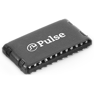 Pulse Electronics Corporation-H5120NL Telecom, Übertrager H5120NL Telecom Transformer 4(1CT:1CT) 0.65Ohm DCR 0.65Ohm DCR 24 Terminal Gull Wing - Arrow.com