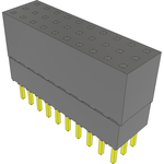 Conn Elevated Socket SKT 30 POS 2.54mm Solder ST Top Entry Thru-Hole Tube