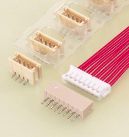 JST Manufacturing-ZHR-6 Einzeladersteckverbinder, Gehäuse Conn Housing RCP 6 POS 1.5mm Crimp ST Cable Mount White Bag