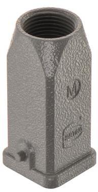 HARTING Technology Group-19200031440 Backshells Hood 180° 3A Shell Size Powder Zinc Die Cast Single Lock Han®