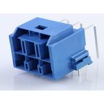 Conn Wire to Board HDR 6 POS 6.5mm Solder RA Side Entry Thru-Hole Tube