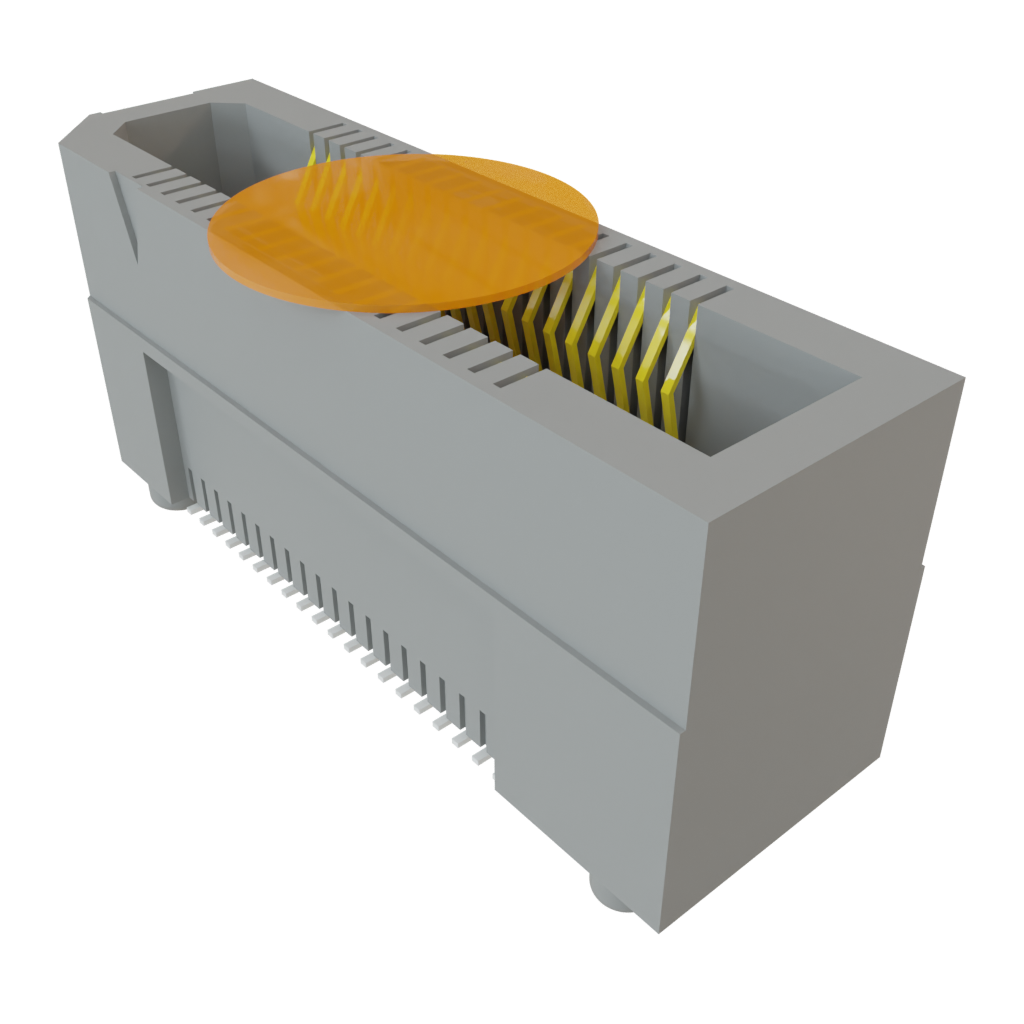 Samtec-ERF5-020-07.0-L-DV-K-FR 连接器插头及 PCB 插座 Conn High Speed Socket Strip SKT 40 POS 0.5mm Solder ST SMD T/R