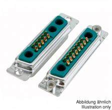 CONEC-3024W7SAM99A10X D-超小型连接器 D-Sub Combination Female, Steel, Tin Plated