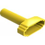 Connector Accessories Boot Straight Polyvinyl Chloride Yellow