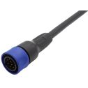 Bulgin Components PLC-PXP4000/015/08P null Cable Assembly Circular 15m 18-20AWG Circular 8Power Straight