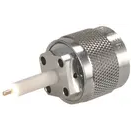 HUBER+SUHNER-22642831 RF-Steckverbinder Conn Type N 0Hz to 11GHz 50Ohm ST Panel Mount PL Gold Over Nickel Single