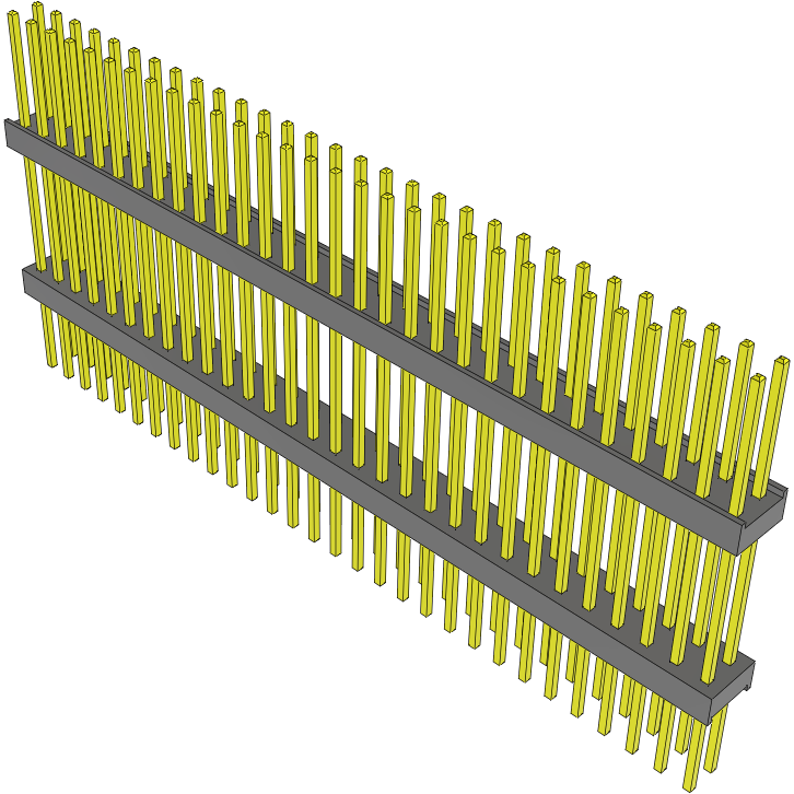 Samtec-EW-30-14-G-D-700 Steckverbinderleisten und Leiterplattenbuchsen Conn Board Stacker HDR 60 POS 2.54mm Solder ST Top Entry Thru-Hole Bulk