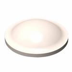 Bumpers and Leveling Elements Bumper White Polyurethane Adhesive Mount 7.9mm