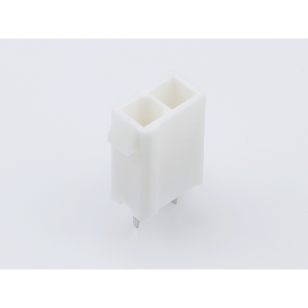 Molex-0039310028 Cabezales del conector y receptáculos PCB Conn Wire to Board HDR 2Power POS 4.2mm Solder ST Top Entry Thru-Hole Mini-Fit Jr Bag