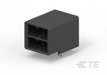 TE Connectivity-1-2299004-1 连接器插头及 PCB 插座 Conn Shrouded Header (4 Sides) HDR 4 POS 5.08mm Solder RA Side Entry Thru-Hole Box