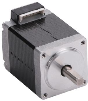 MOONS INDUSTRIES-MS11HS3P4067-09RL 步进电机 Stepper Motors Hybrid Bipolar Square 4.62V 0.67A 6.9Ohm 12g.cm² 0.12N.m 1.8° 1Shaft