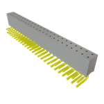 Conn Unshrouded Header HDR 50 POS 2mm Solder RA Side Entry Thru-Hole Bulk