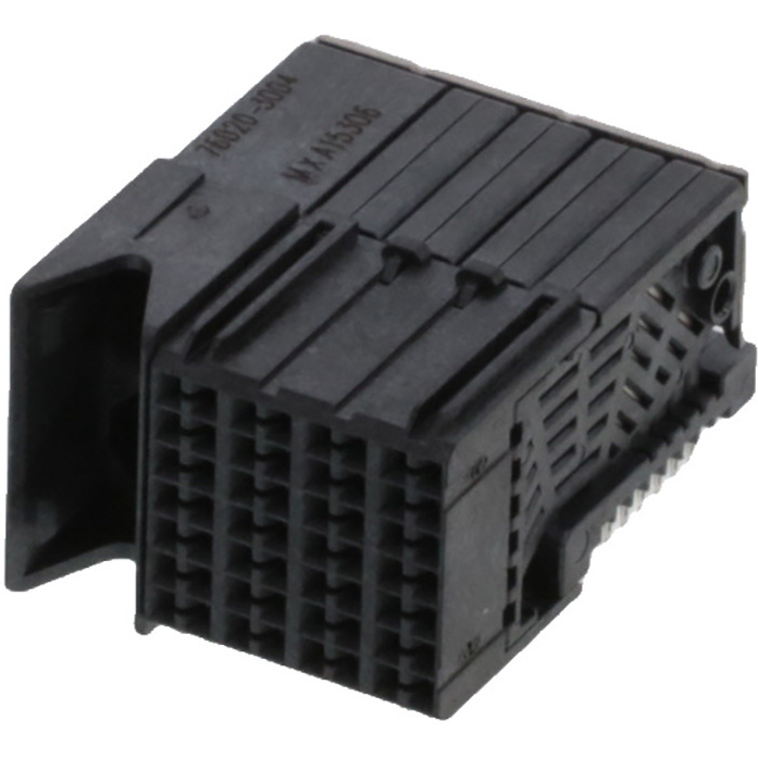Molex-0760203004 Connector Backplane Conn Daughter Card RCP 56 POS 3.7mm Press Fit RA Thru-Hole GbX I-Trac™ Tray