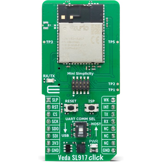 MikroElektronika-MIKROE-6489  453-00221 Combo Wireless Module Click Board