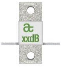KYOCERA AVX Components Corporation-FA10975P20DBFBK Atenuador fijo High Power Fixed Attenuator 3GHz 20dB 2-Pin