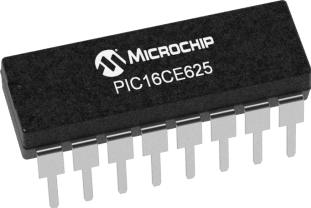 Microchip Technology-PIC16LCE625-04/P Microcontrollers - MCUs MCU 8-bit PIC RISC 3.5KB EPROM 3.3V/5V 18-Pin PDIP Tube