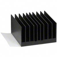 Advanced Thermal Solutions-ATS-54350R-C1-R0 Kühlkörper Heat Sink Passive BGA Straight Adhesive Aluminum 3.8°C/W Black Anodized