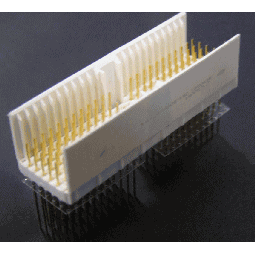 Amphenol Communications Solutions-HM2P40PK5110GFLF 背板连接器 Conn Hard Metric HDR 110 POS 2mm Press Fit ST Thru-Hole Tray