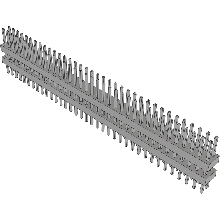 Samtec-TW-36-05-T-D-240-145 Steckverbinderleisten und Leiterplattenbuchsen Conn Board Stacker HDR 72 POS 2mm Solder ST Top Entry Thru-Hole Bulk